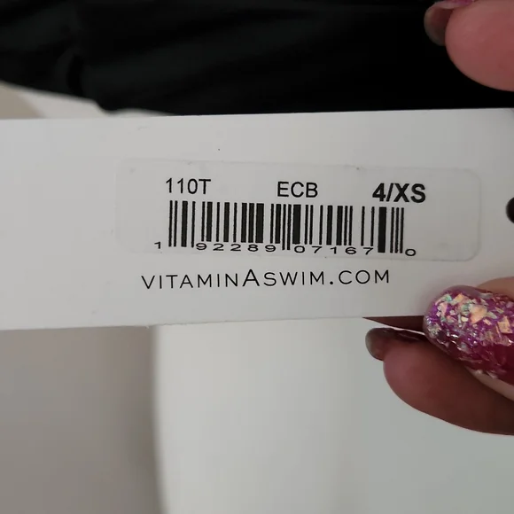 **HP**Nwt Vitamin A Zuri Bralette Bikini Top - Picture 10 of 13